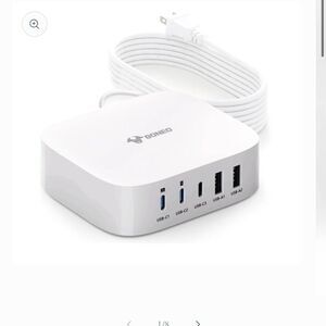 Goneo PD 67W 5-in-1 Surge Protector Charger Block